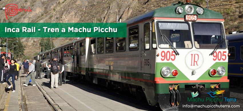 Tren Inca Rail a Machu Picchu