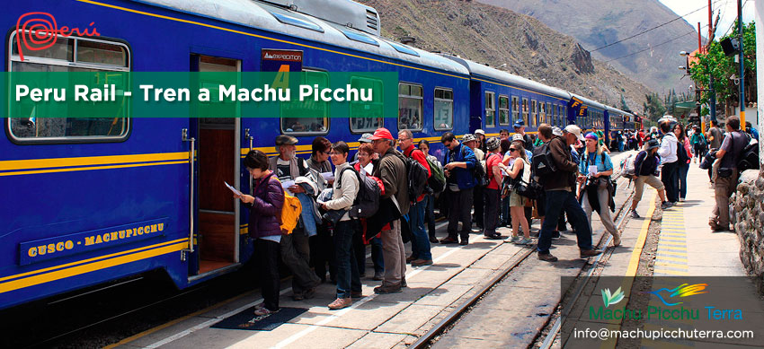 Tren Peru Rail a Machu Picchu
