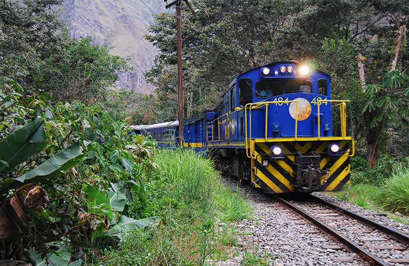 Machu Picchu en tren